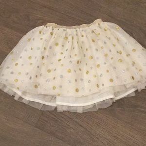 Party polka dot skirt